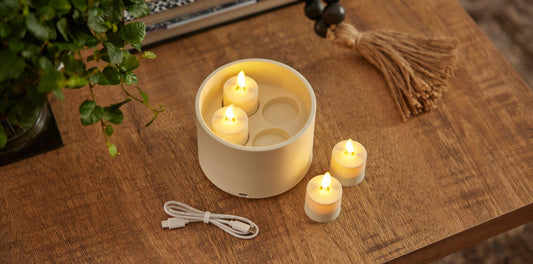 Benefits of Rechargeable Flameless Candles