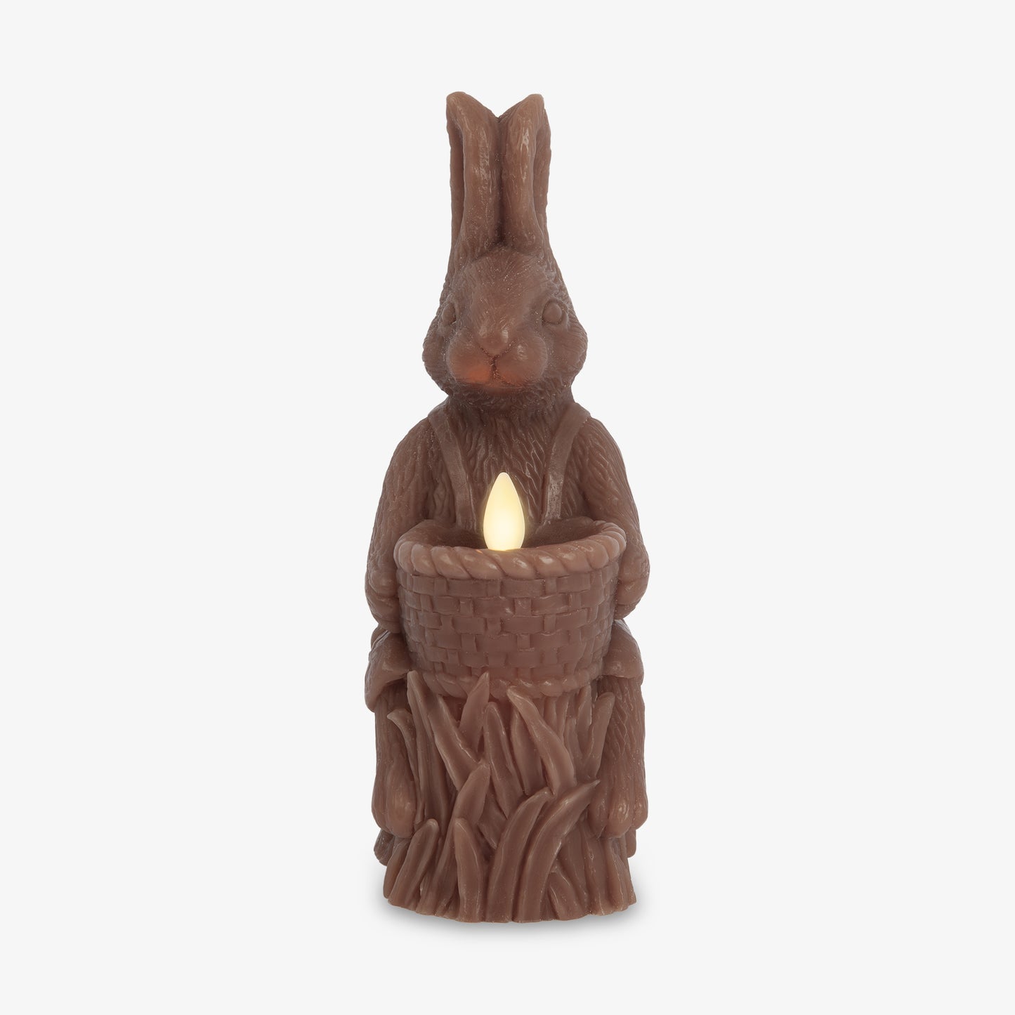 Chocolate Flameless Candle Rabbit