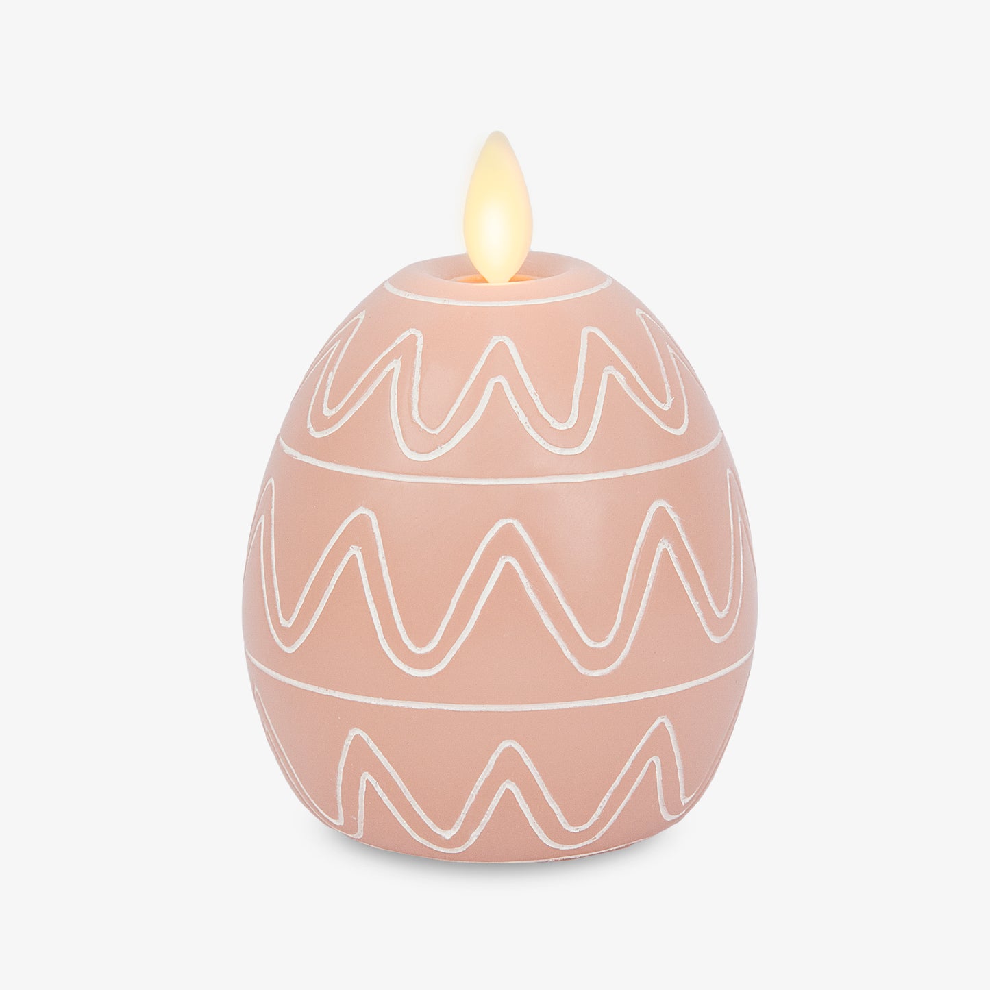 Dusky Rose Flameless Candle Egg