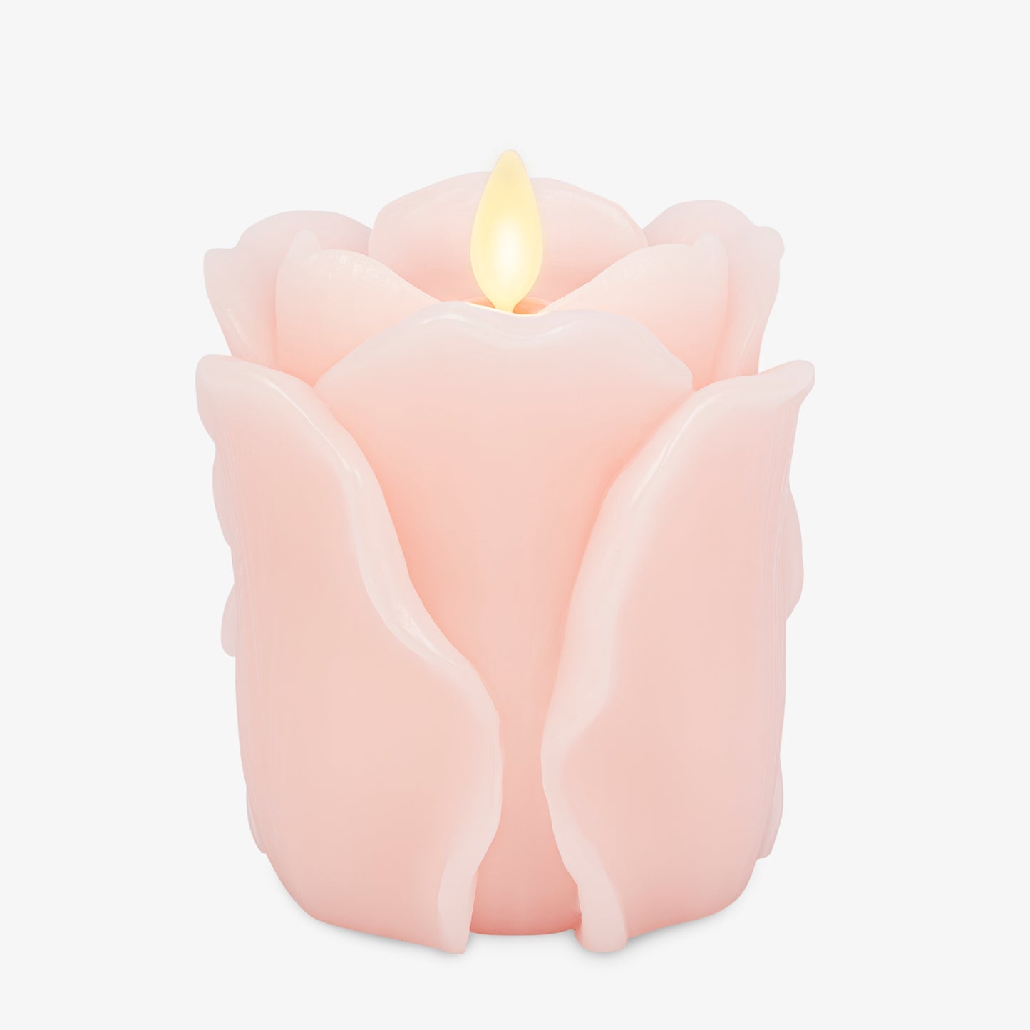 Crystal Rose Flameless Candle Rose Bud