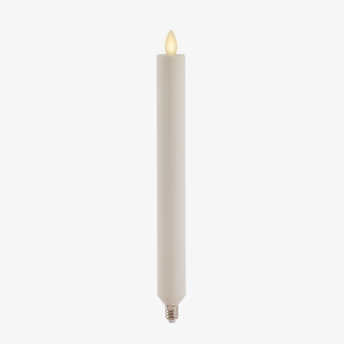 Pearl Ivory Flameless Candle E12 Taper Bulb