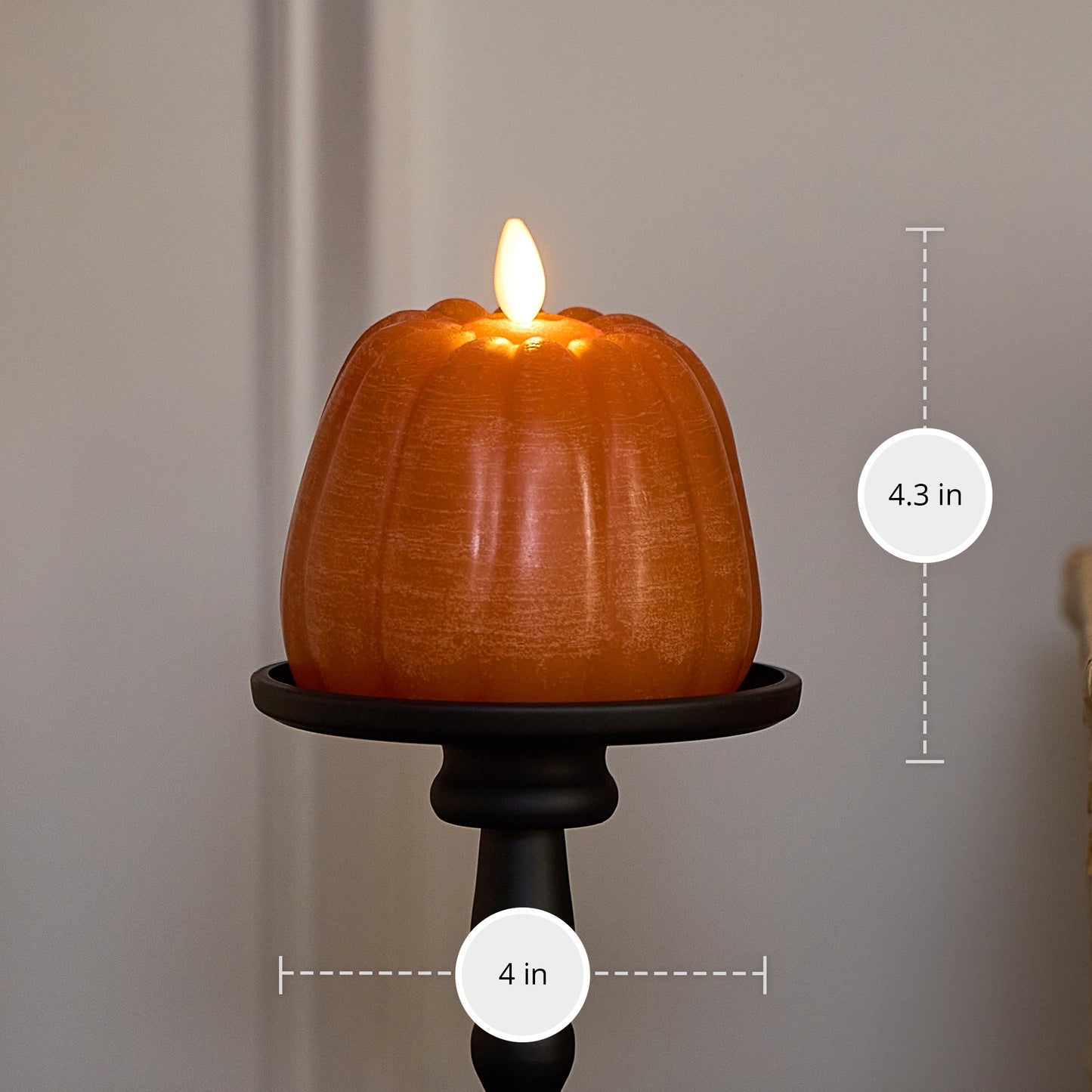 Marmalade Flameless Candle Pumpkin