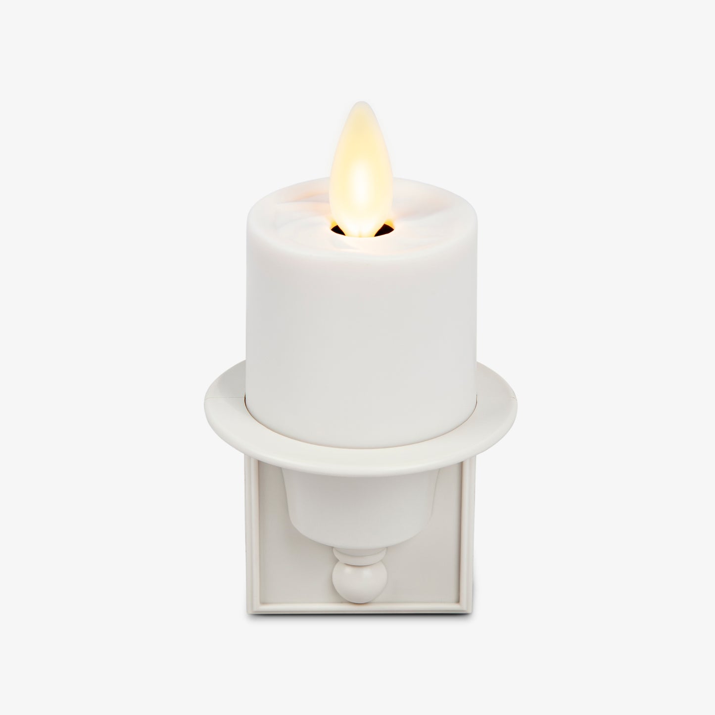White Flameless Candle Nightlight