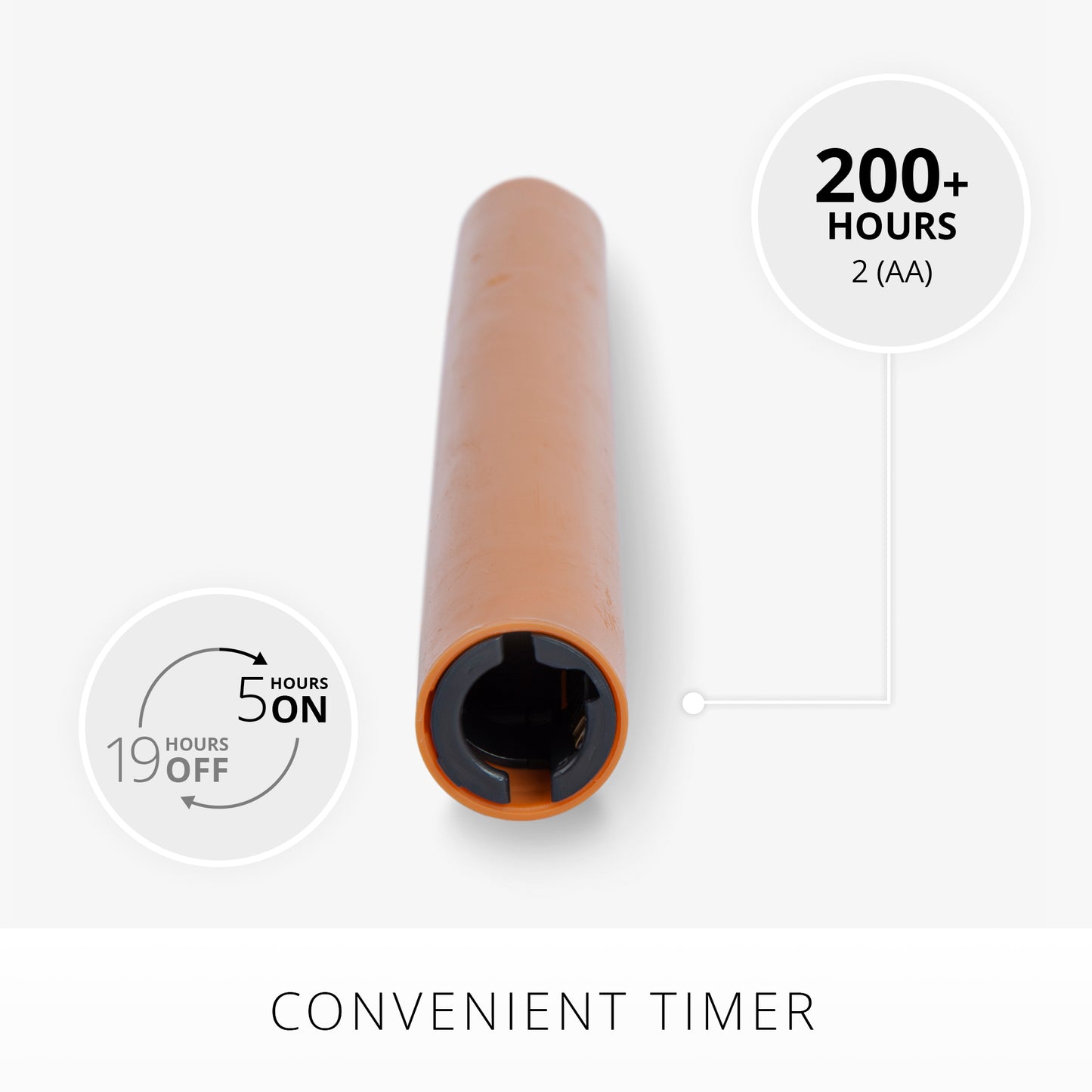 Marmalade Flameless Candle Taper