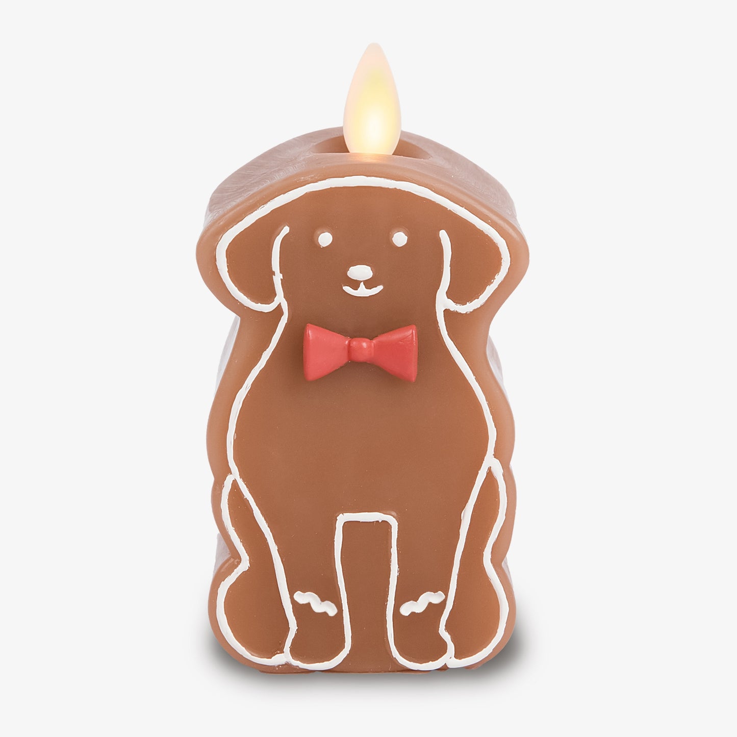 Gingerbread Dog Flameless Candle