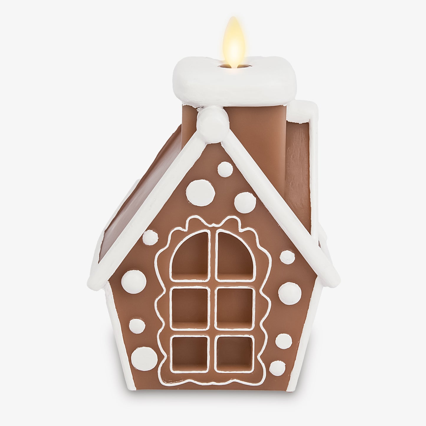 Gingerbread House Flameless Candle