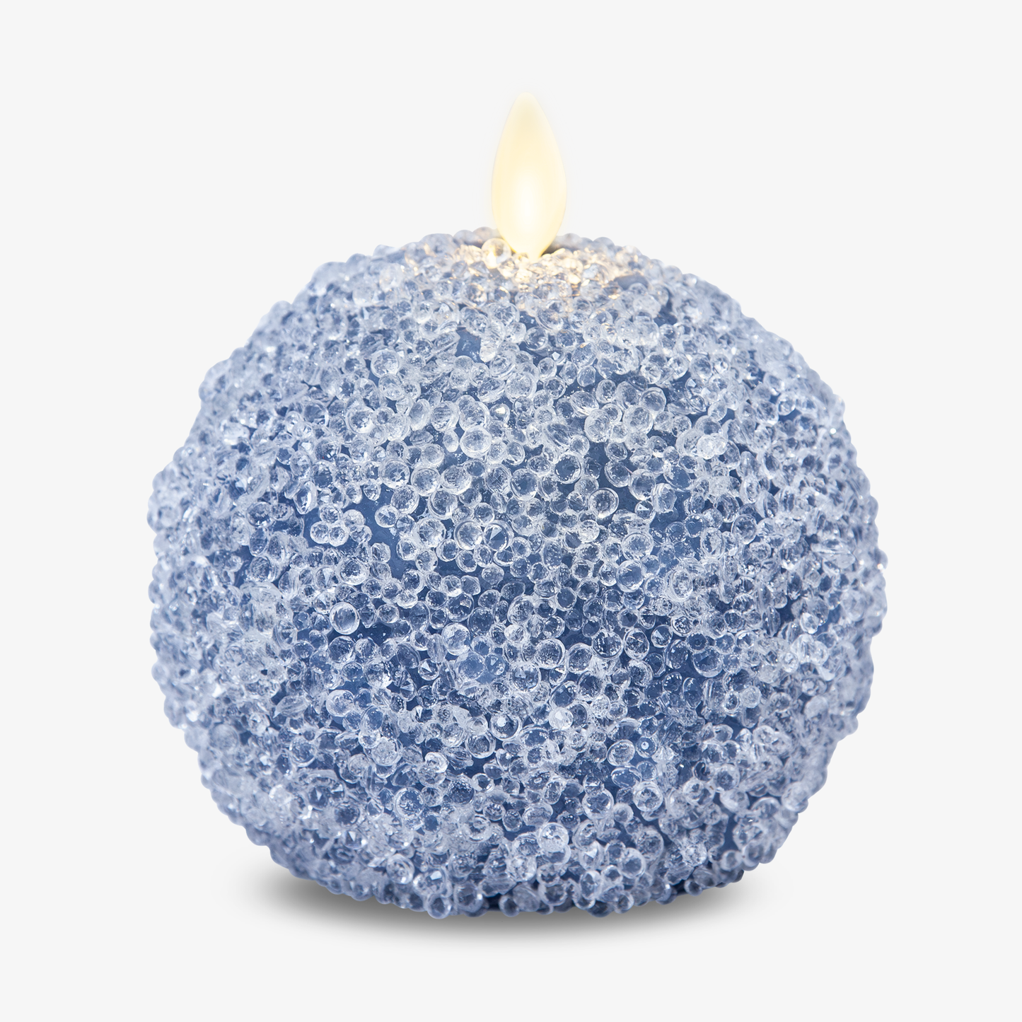 Flameless Candle Crystal Beaded Sphere