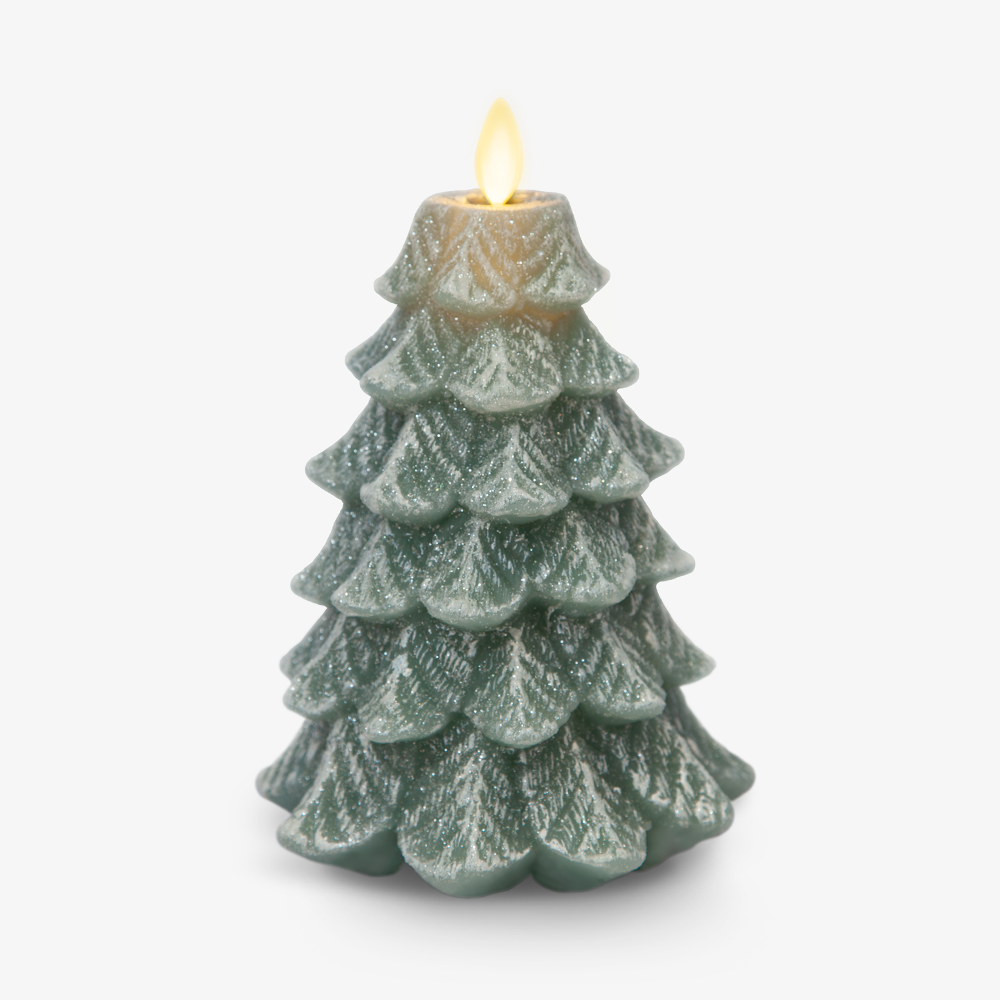 Iceberg Green Flameless Candle Tree