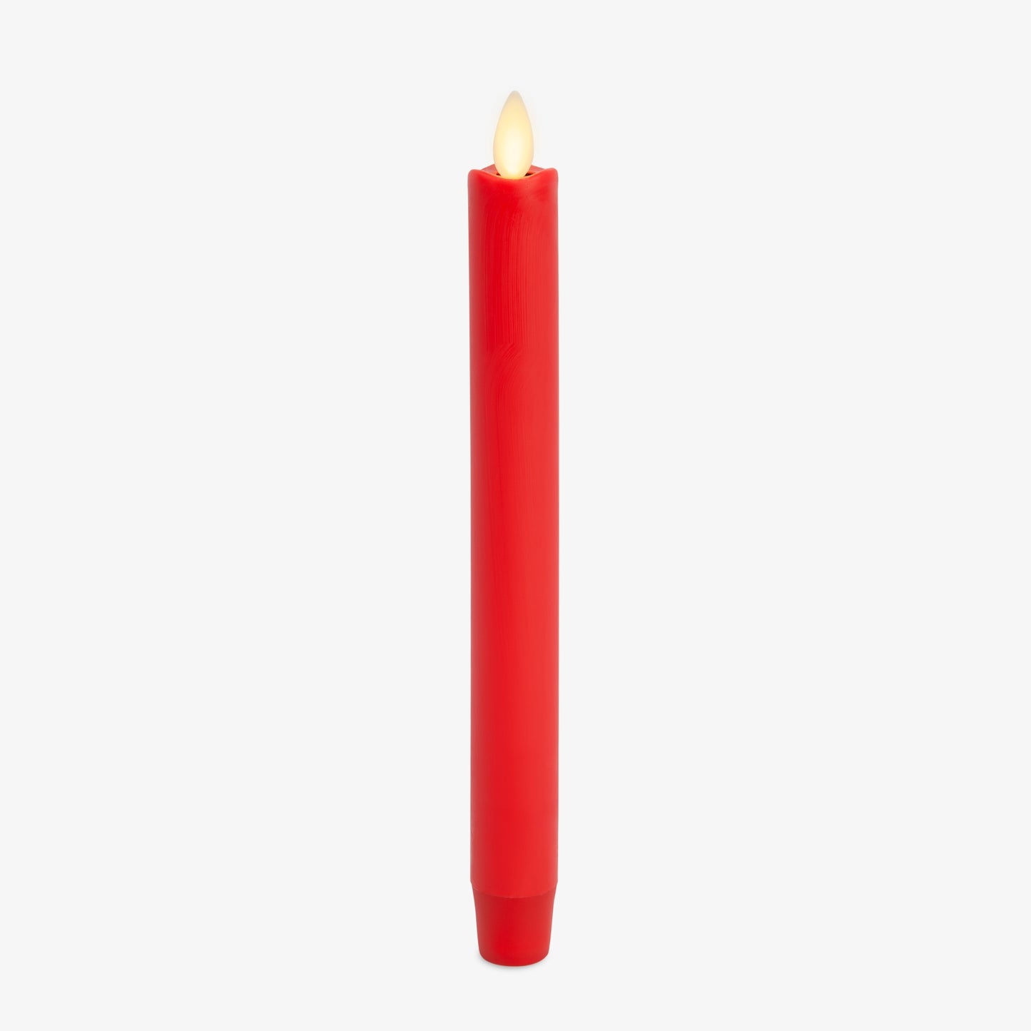 True Red Flameless Candle Taper