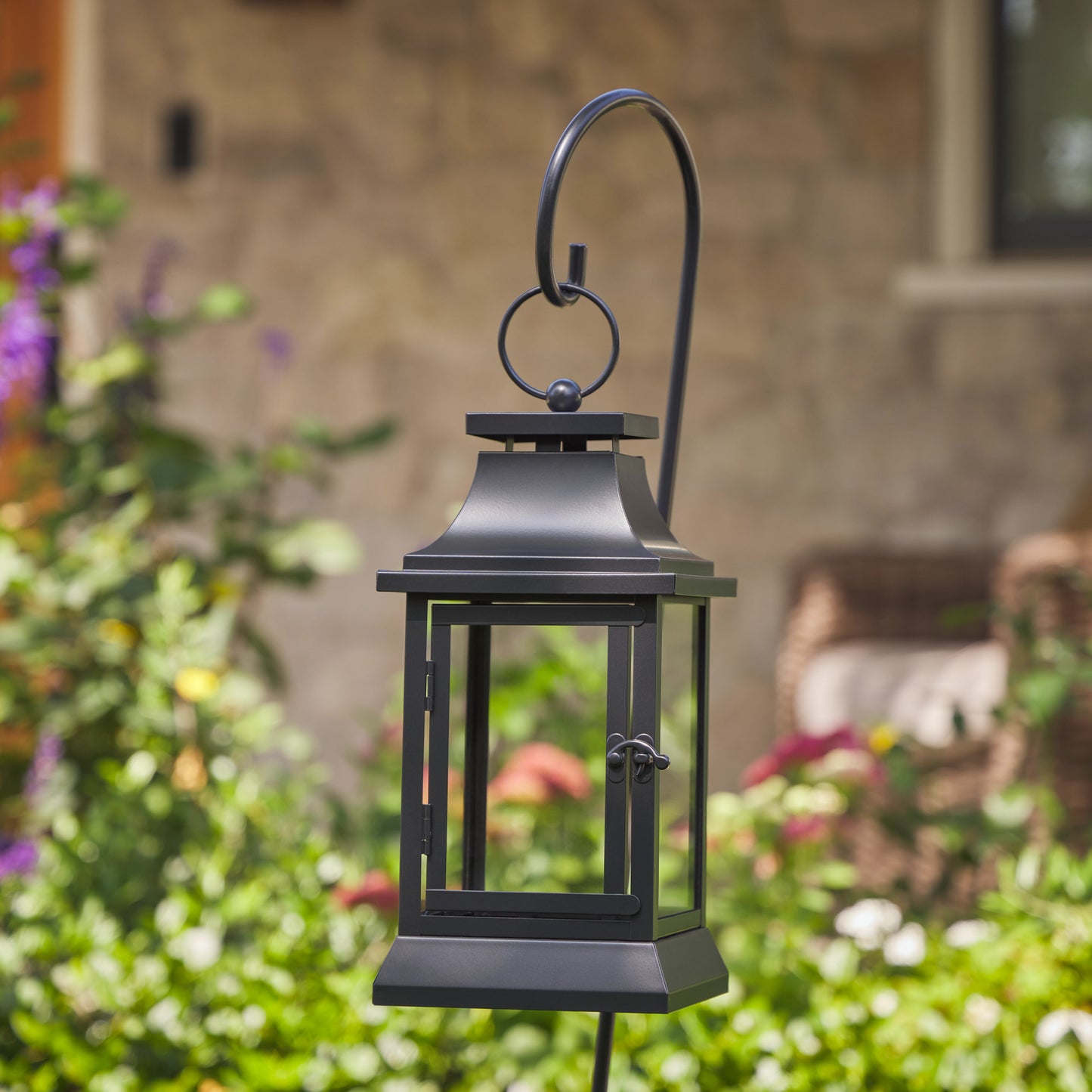 12" Heritage Lantern with 38" Shepherd's Hook (Lantern Only)