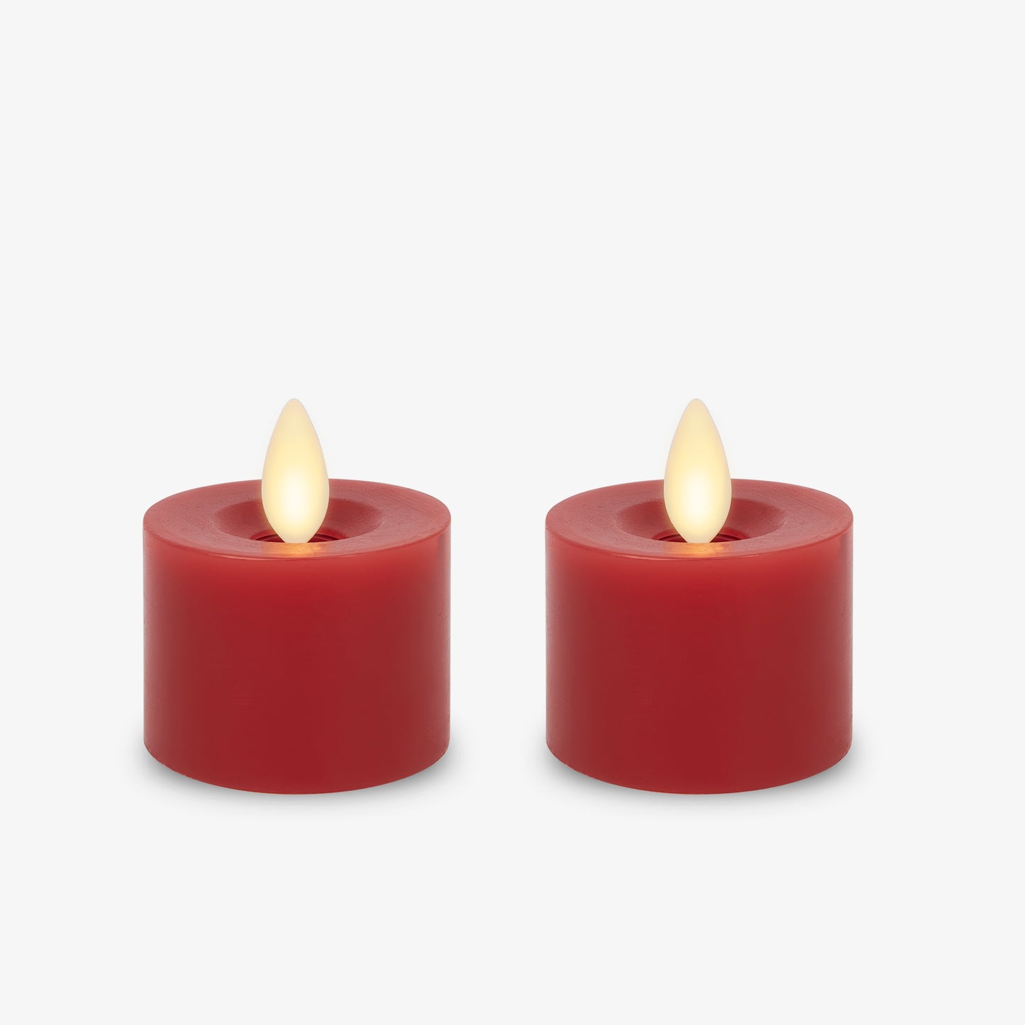 Holiday Red Flameless Candle Tealights
