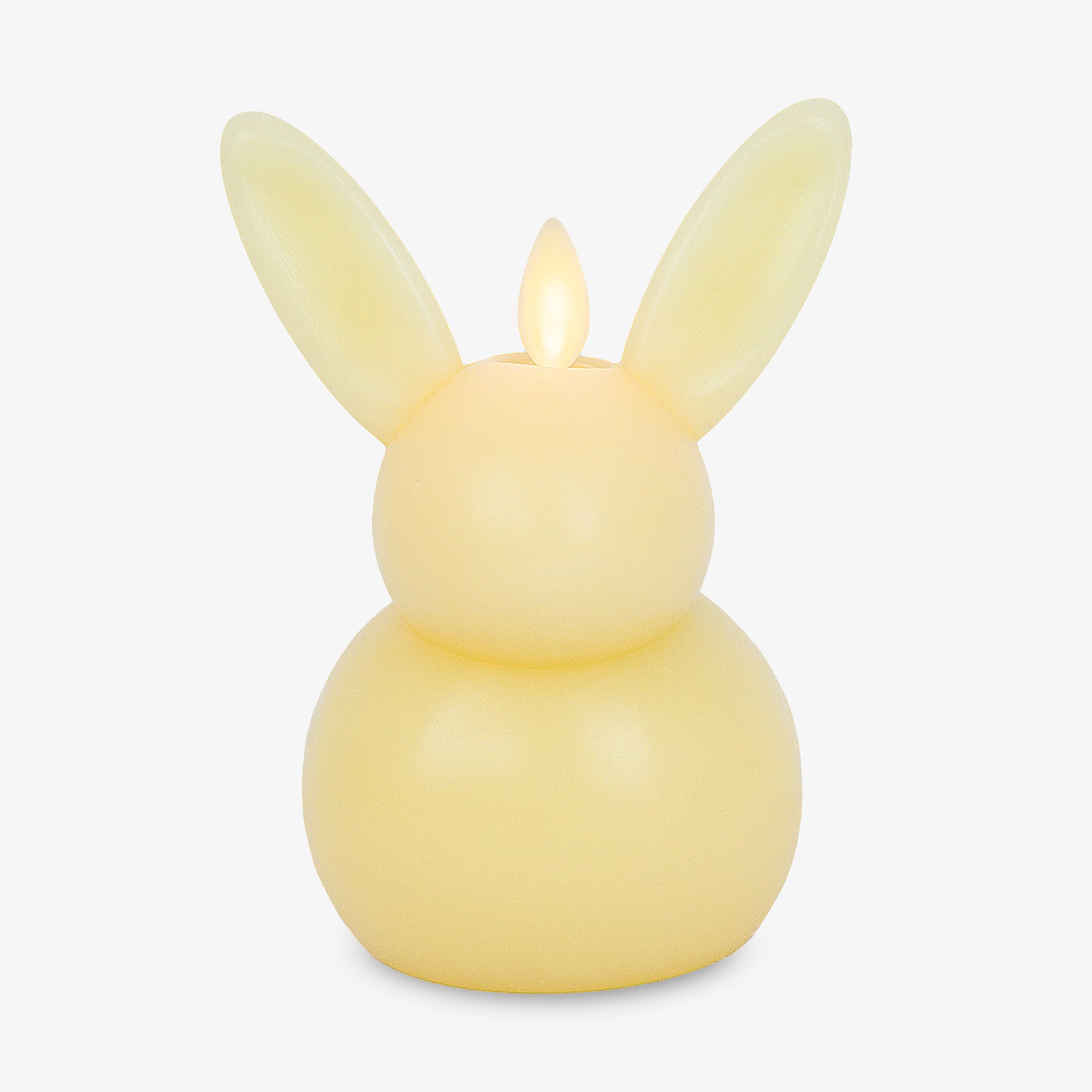Lemon Chiffon Flameless Candle Small Bunny