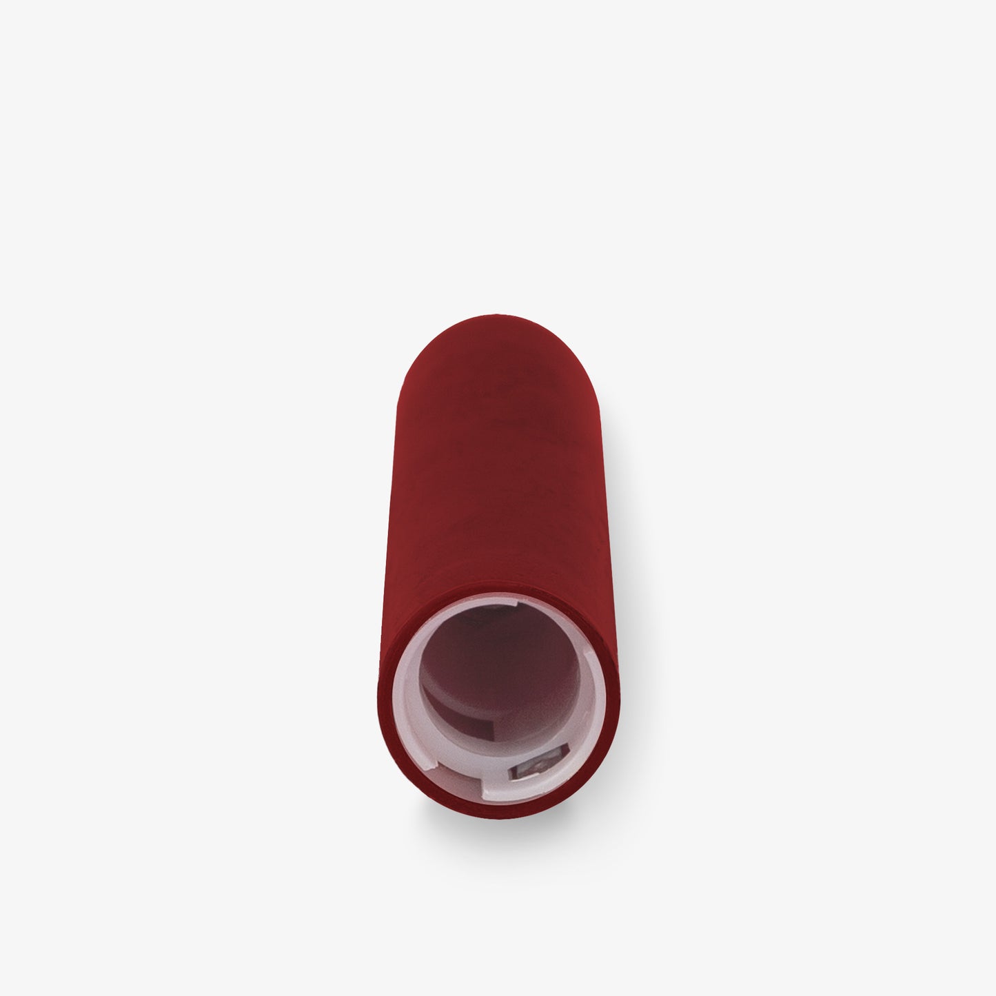 Burgundy Flameless Candle Tapers - Flat Top - 6.75" Height - Set of 2