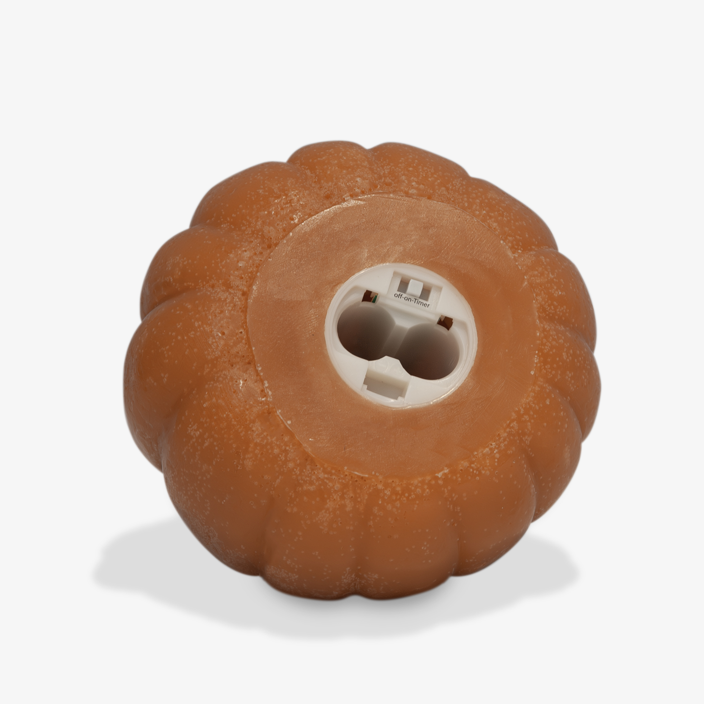 Chalky Orange Flameless Candle Cute Jack-o'-lantern Pumpkin