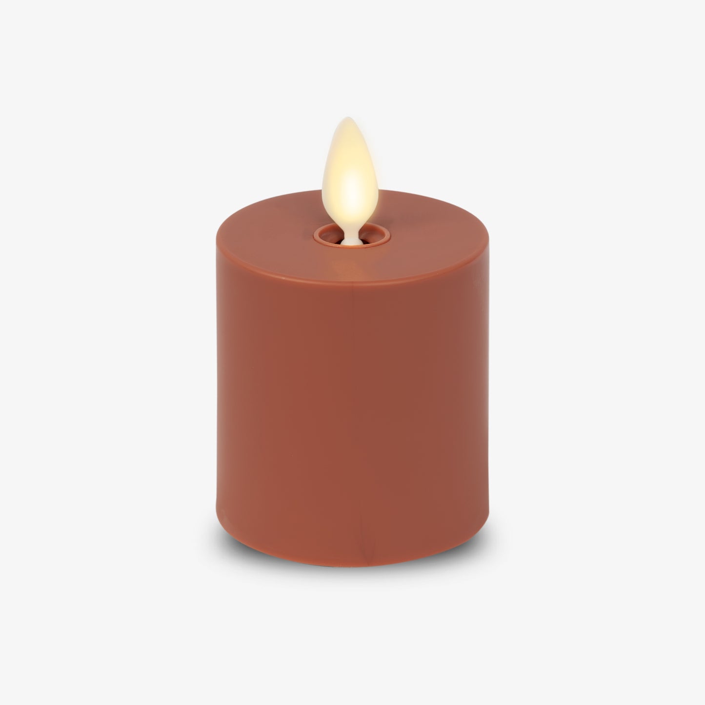 Baked Clay Outdoor Flameless Candle Votive