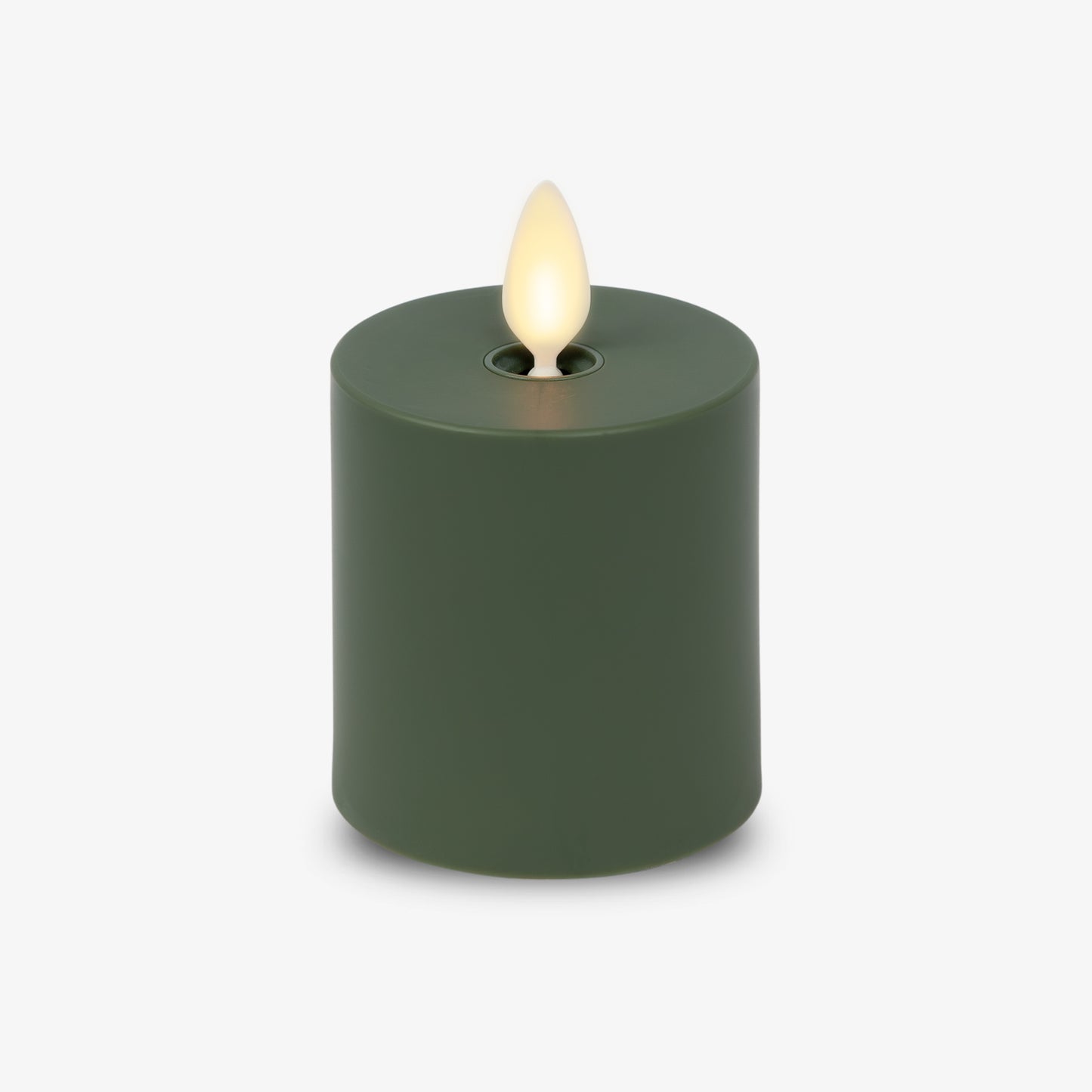 Loden Green Outdoor Flameless Candle Votive