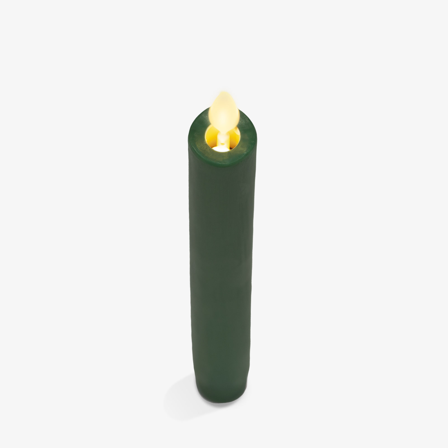 an image of Luminara's green flameless candles