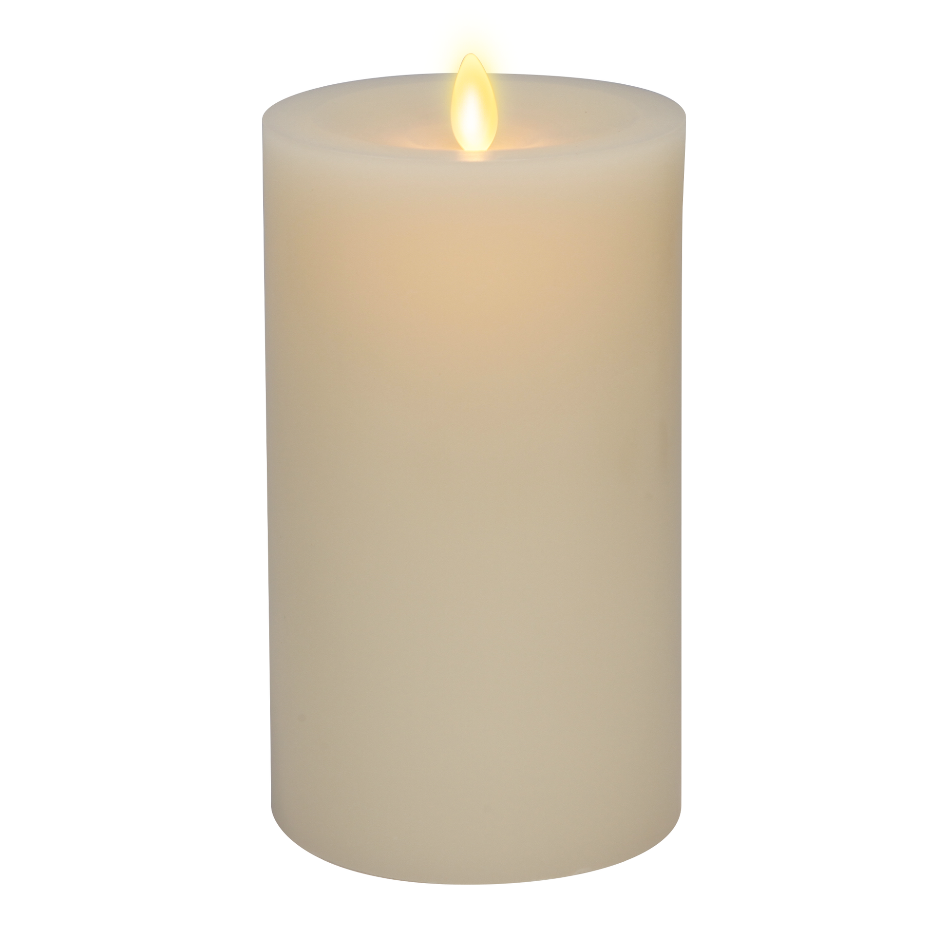 an image of Luminara's wick to flame pearl ivory flameless candles