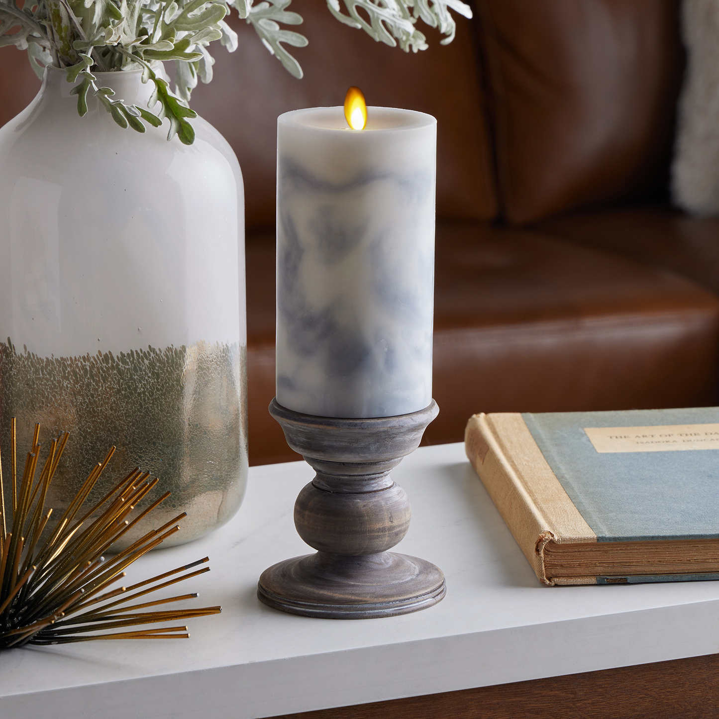 Luminara's Marble Flameless Candle