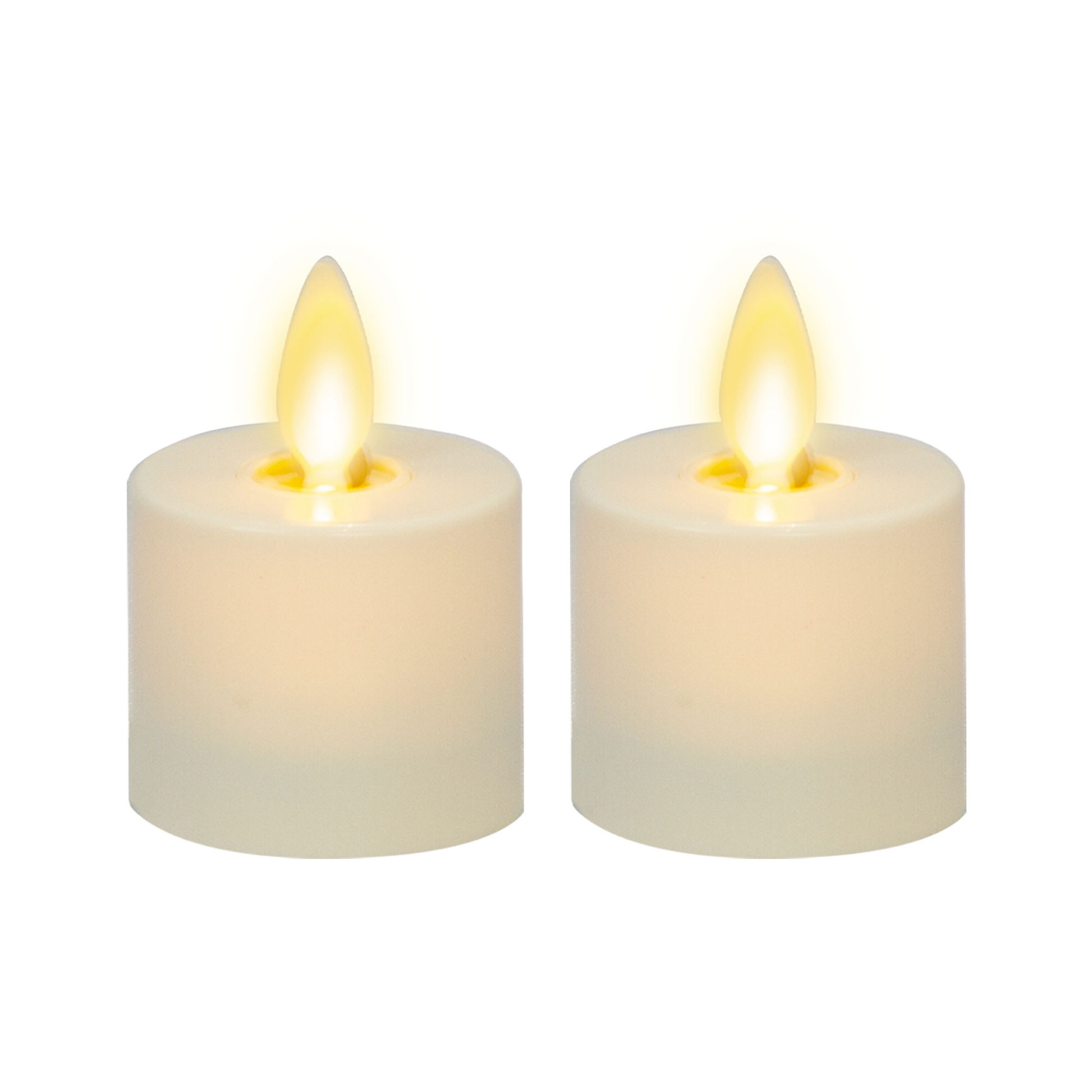 luminara real-flame effect tealights