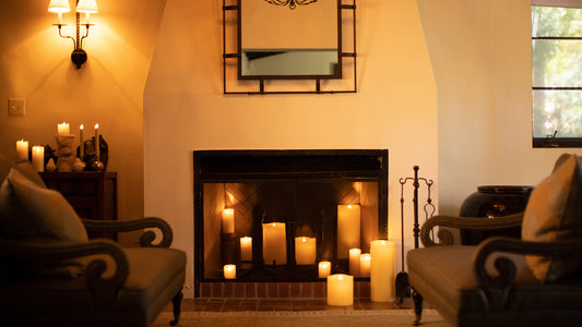 How to Decorate with Flameless Candles