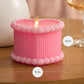 Sweet Pink Heart Cake