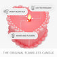 Sweet Pink Heart Cake
