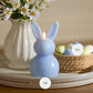 Cashmere Blue Flameless Candle Bunny