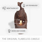 Chocolate Flameless Candle Rabbit