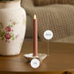 Soft Clay Flameless Candle Taper