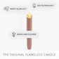 Soft Clay Flameless Candle Taper