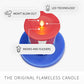 Red, White & Blue Flameless Candle Patriotic Hat