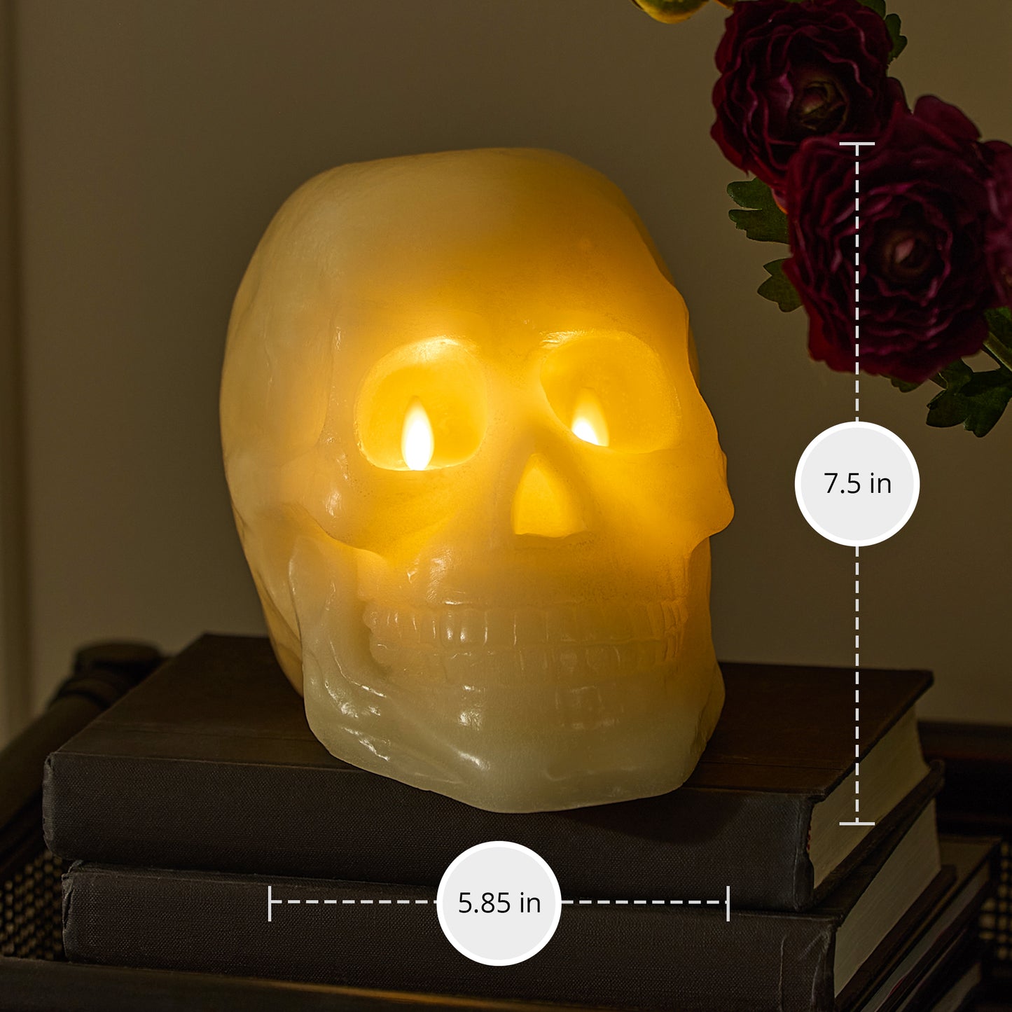 Pearl Ivory Skull