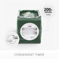 Holiday Green Tree Vignette Flameless Candle
