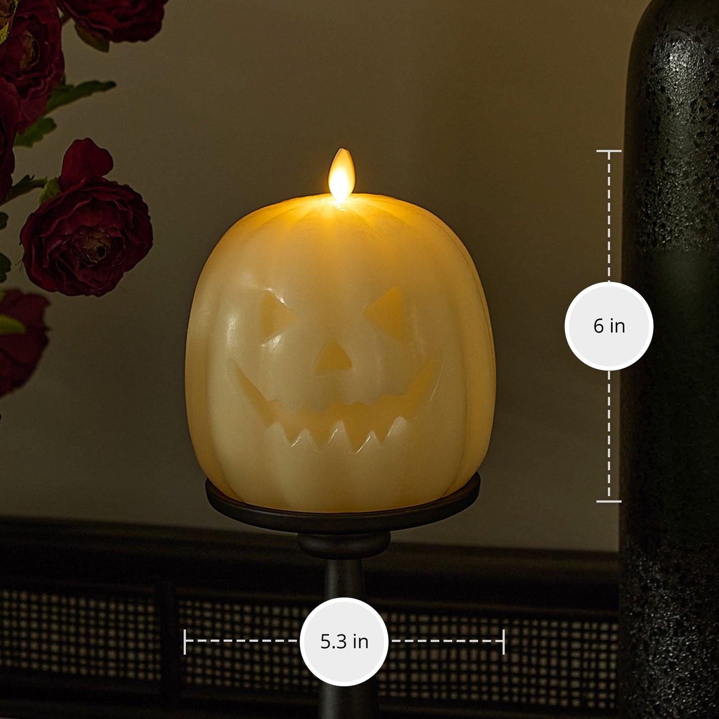Pearl Ivory Jack-o'-lantern