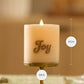 White Swan JOY Flameless Candle Pillar