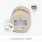 White Swan PEACE Flameless Candle Pillar