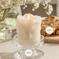Snow White Flameless Candle Rose Bud