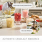 Snow White Flameless Candle Rose Bud