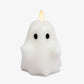 Bright White Flameless Candle Spooky Ghost