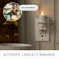 White Flameless Candle Nightlight