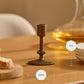 Brass Wrought Iron Modern Taper Holders