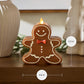 Gingerbread Boy Flameless Candle