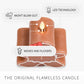 Gingerbread Girl Flameless Candle