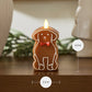 Gingerbread Dog Flameless Candle