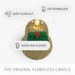 Gilded Gold Glitter Holiday Bell Flameless Candle