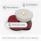 Holiday Red Santa Boot Flameless Candle