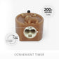 Brown Sugar Reindeer Flameless Candle Ornament