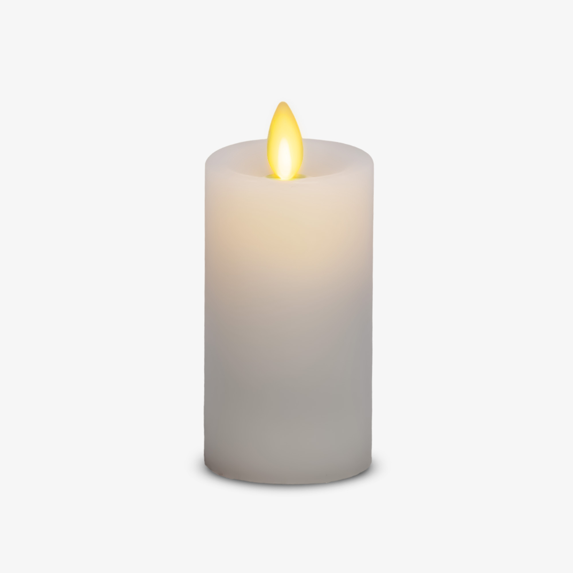 an image of our white Luminara candle