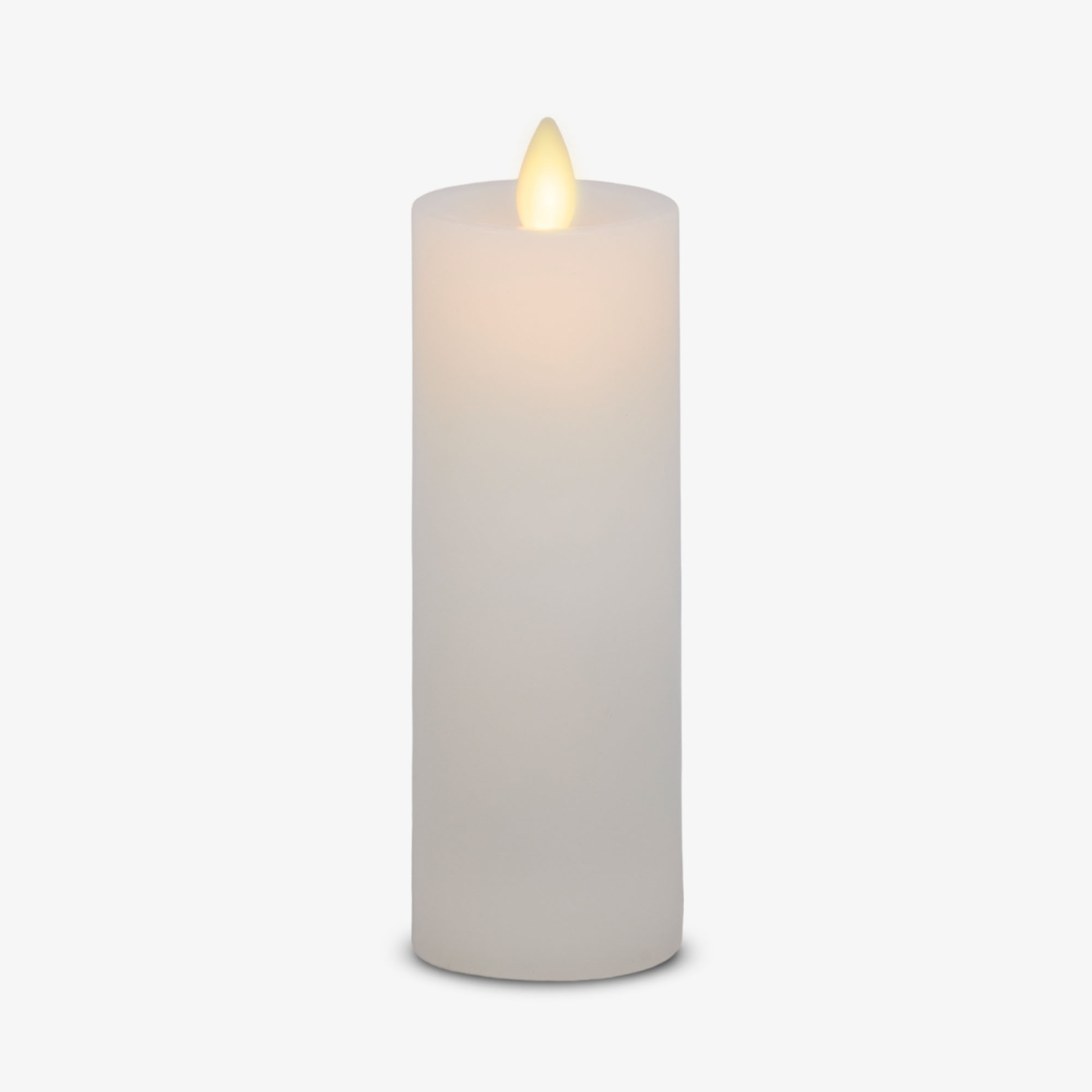 an image of our white Luminara candle